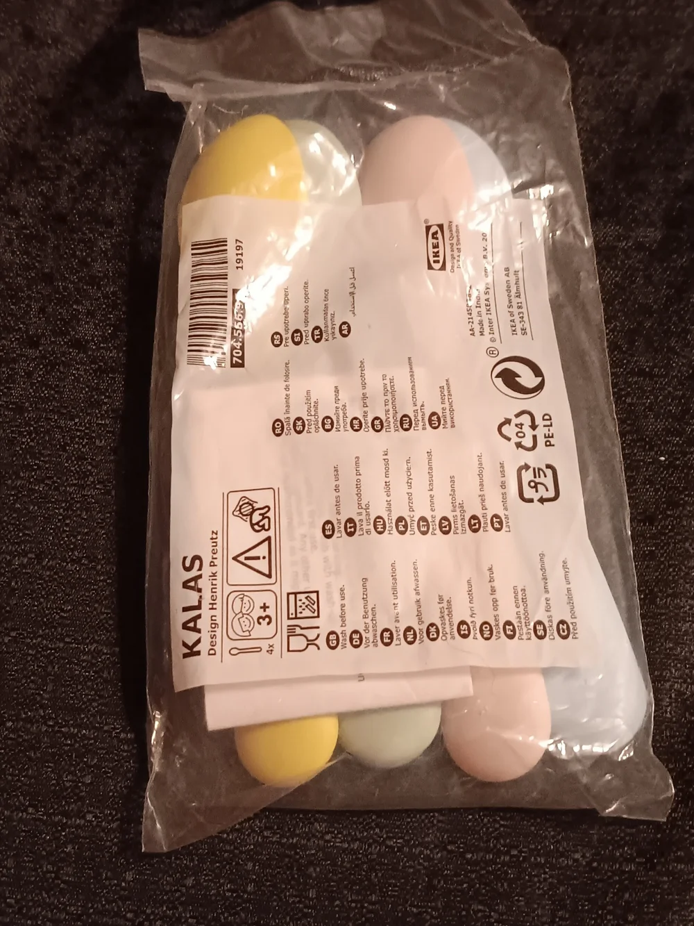 4 Packs Of IKEA KALAS Plastic Flatware